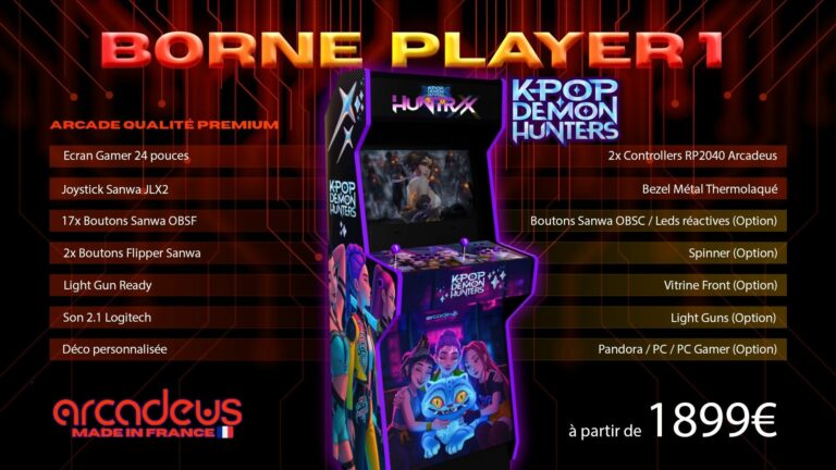 Borne PLAYER 1 K-POP DEMON HUNTERS