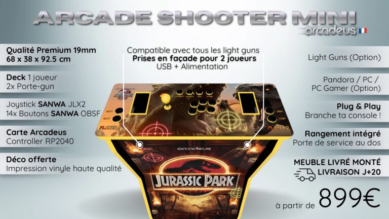 ARCADE SHOOTER JURASSIC2