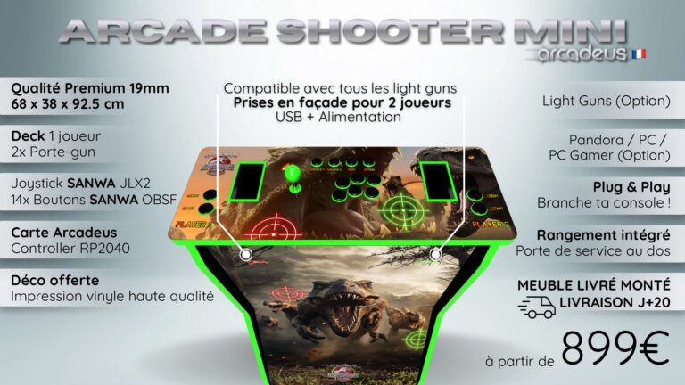 ARCADE SHOOTER JURASSIC