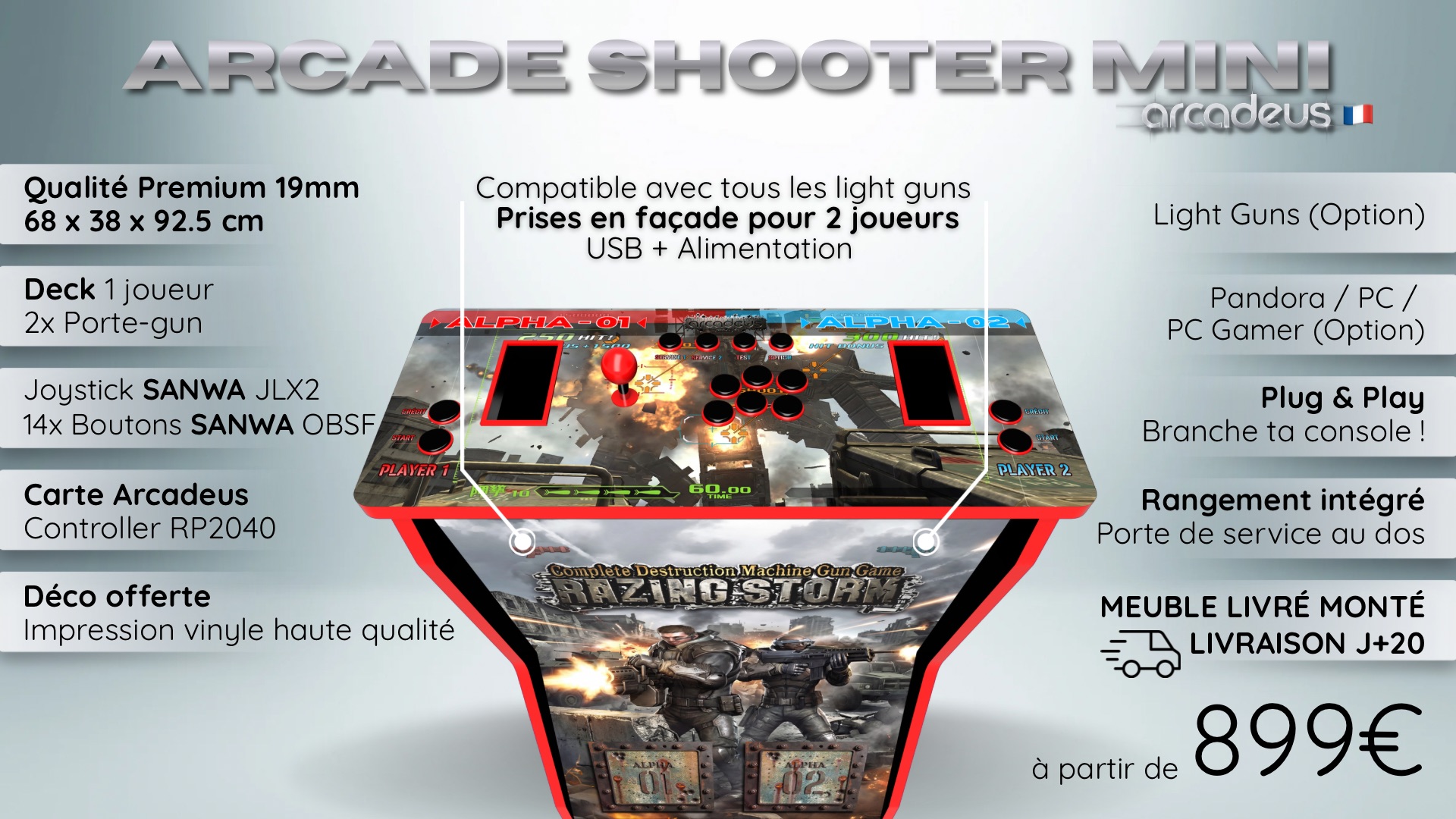 ARCADE SHOOTER Razing Storm