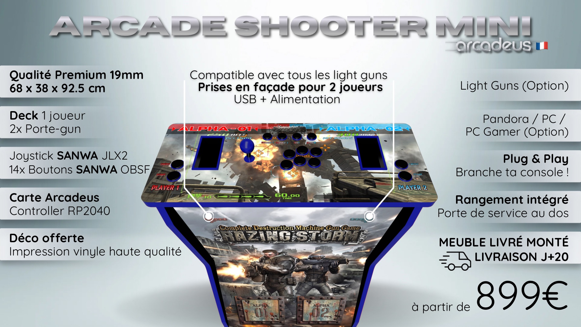 ARCADE SHOOTER Razing Storm2