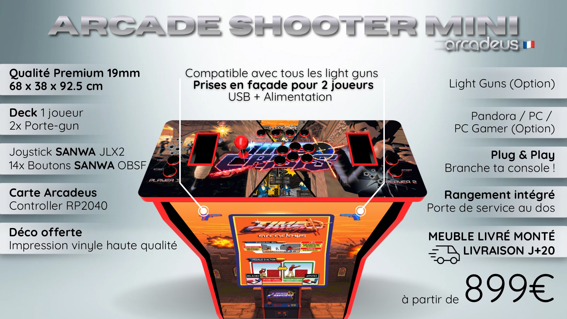 ARCADE SHOOTER Time Crisis