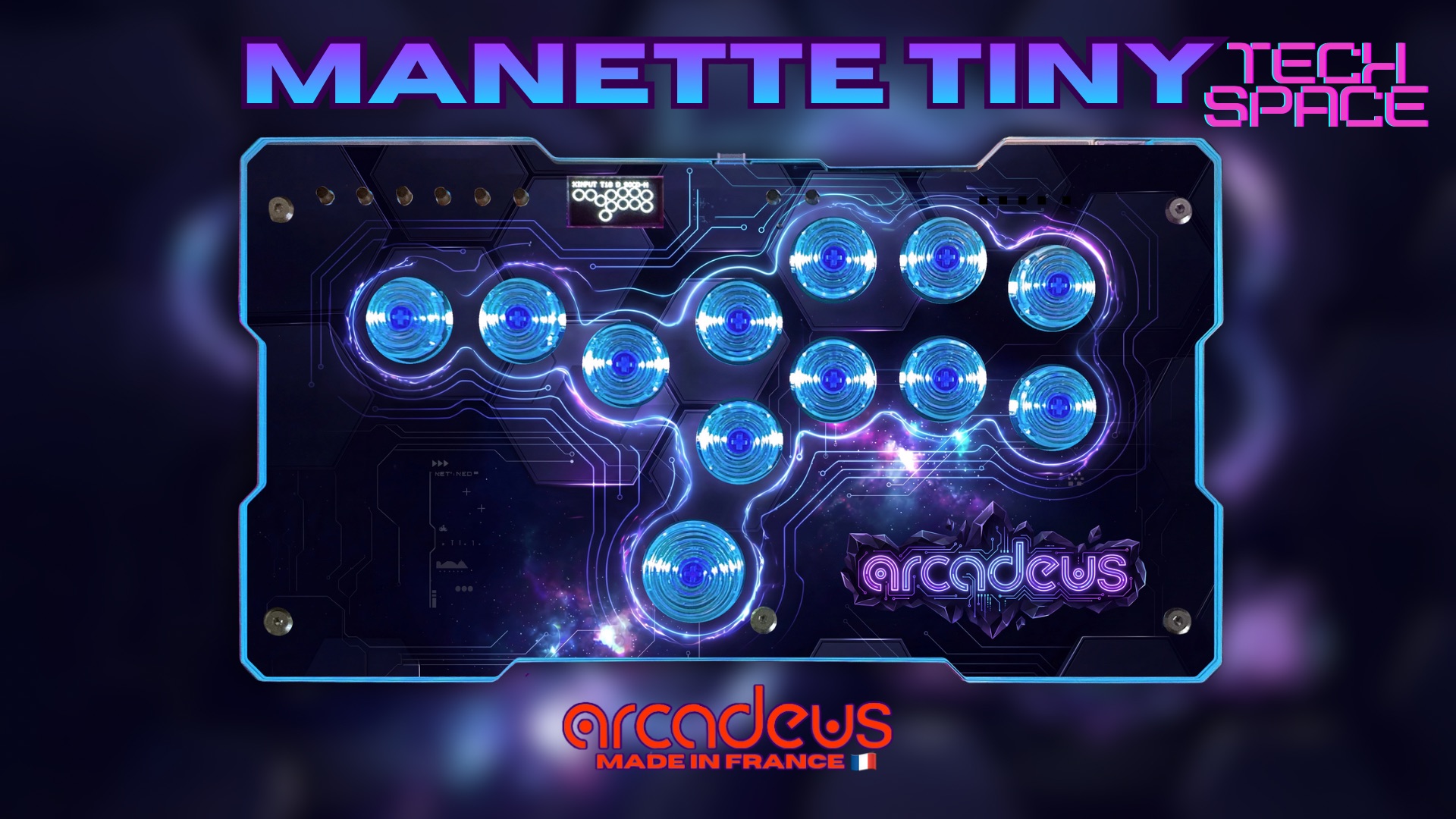 Tech Space Tiny3D blue- Arcadeus